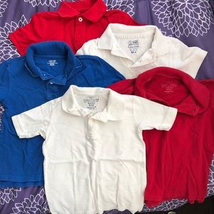 Lot Boys XS uniform polos